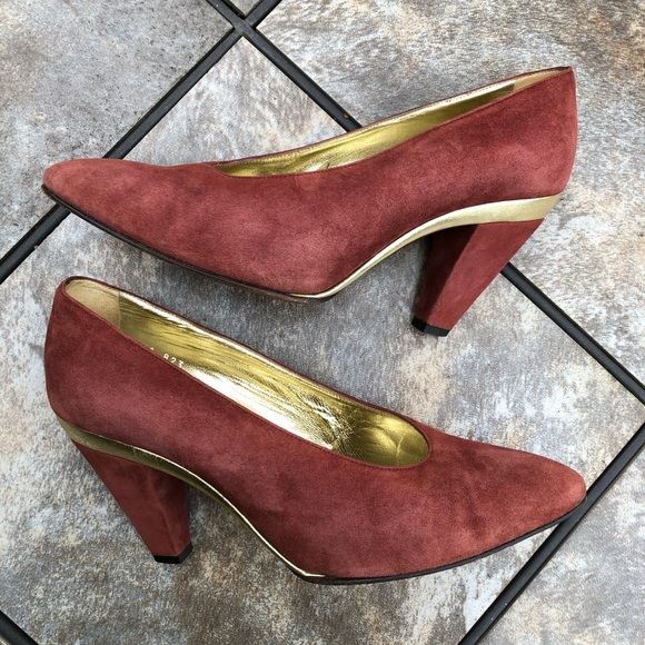 Escada Shoes - Escada Suede Pump